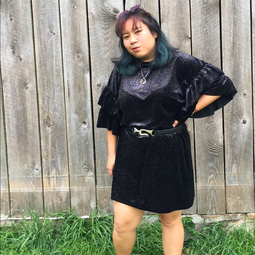 Sparkly disco dress